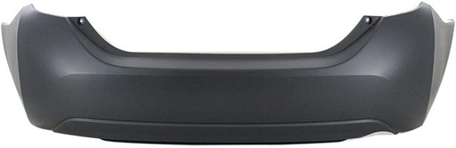 [TO1100309V] Rear bumper cover TOYOTA COROLLA 2014-2019: Textured Lower; prime; Value Line