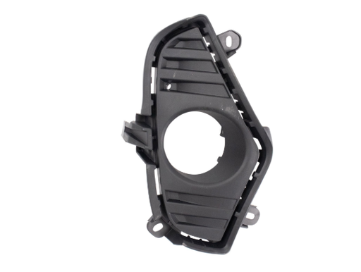 [TO1038223V] LT Front bumper insert TOYOTA RAV4 2019-2021 XLE|XLE PREMIUM; Fog Lamp Bezel; w/Fog Lamps; Matte Black Value Line