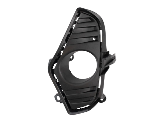 [TO1039223V] RT Front bumper insert TOYOTA RAV4 2019-2021 XLE|XLE PREMIUM; Fog Lamp Bezel; w/Fog Lamps; Matte Black Value Line